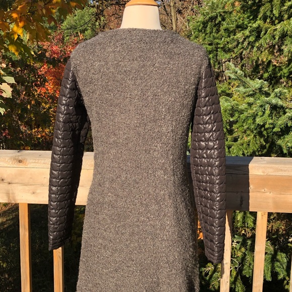 Boiled wool sweater coat size small - Picture 4 of 6